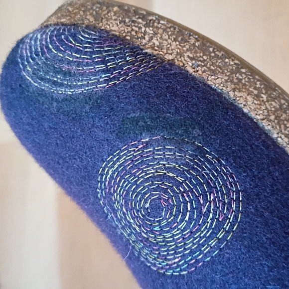 Haflinger Women's Purple Slippers - Picture 7 of 8